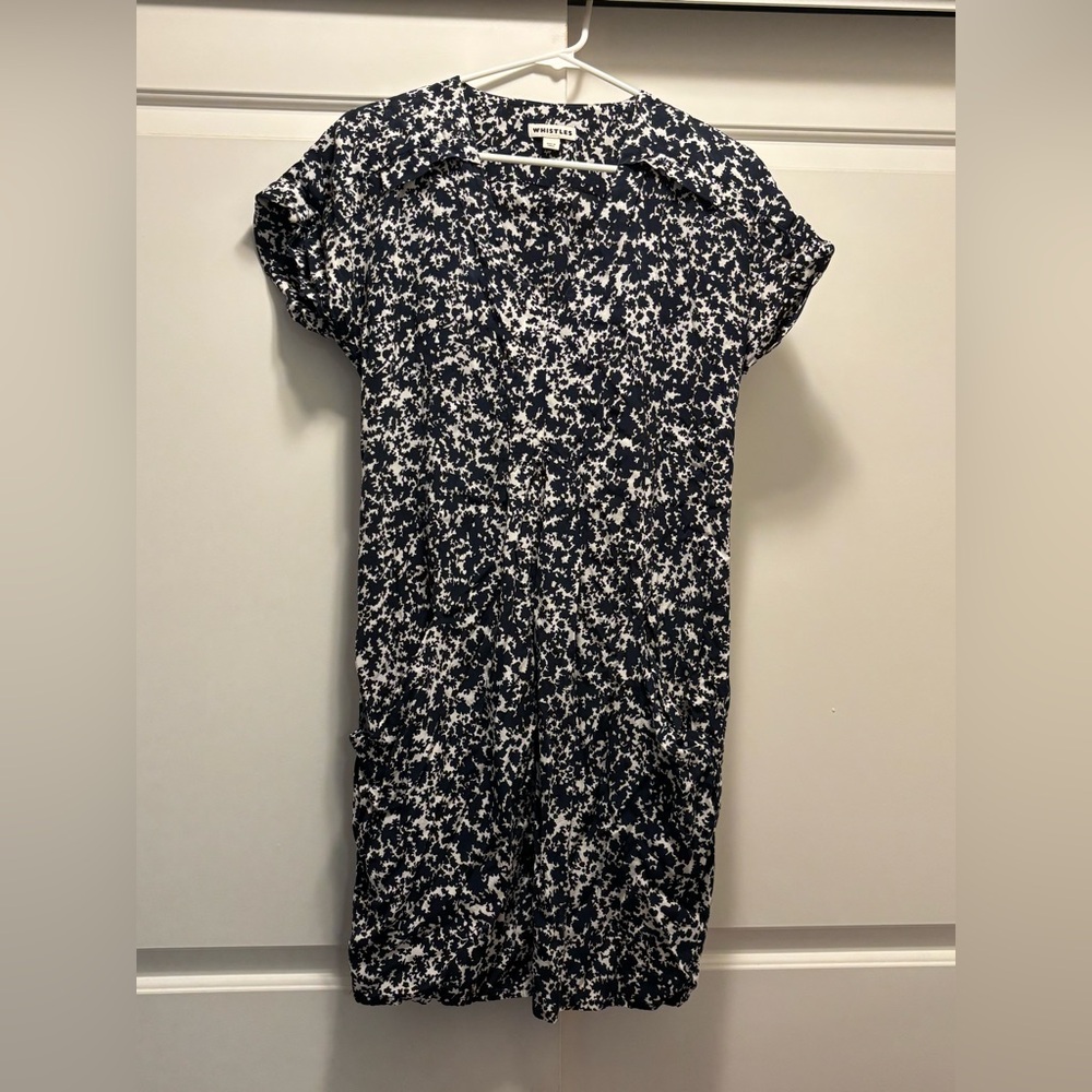 Whistles short sleeve sheath dress, size 4